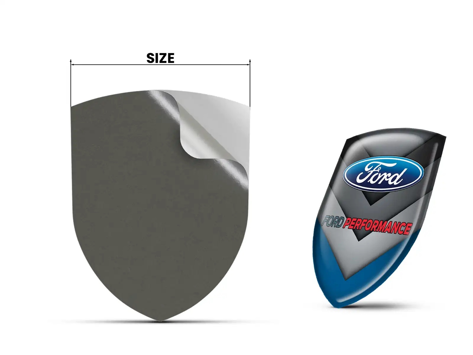 Ford Emblemas Relieve Auto Pro Máximo Duradero Estilo Moderno